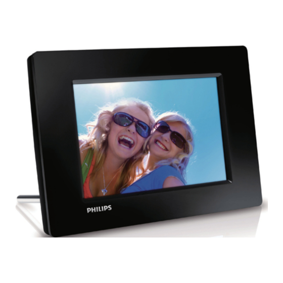 Philips PhotoFrame SPF1207 Manual Del Usuario