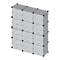 Muebles de Interior Costway JZ10059 Instrucciones De Montaje