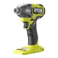 Ryobi RID18X Manual Del Usuario