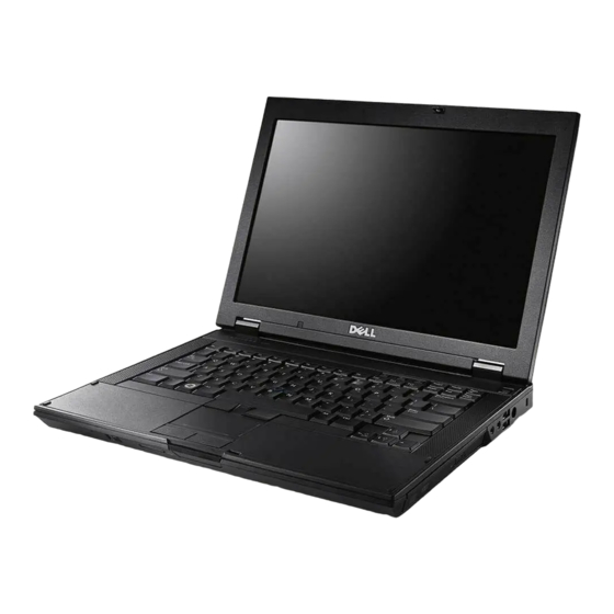 Dell Latitude E5400 Guía De Instalación Y De Referencia Rápida