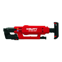 Hilti DX 860-ENP Manual De Instrucciones