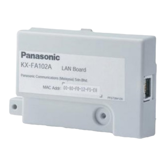 Panasonic KX-FA102 Manual De Instrucciones