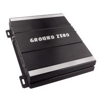 Ground Zero GZIA 4110HPX Manual De Instrucciones