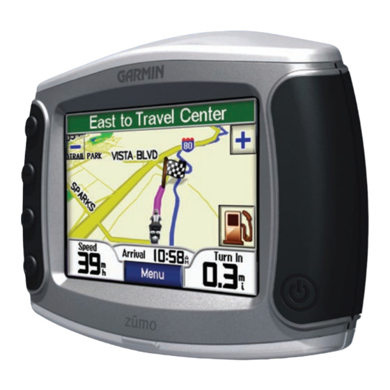 Garmin zumo 400 Manual Del Usuario