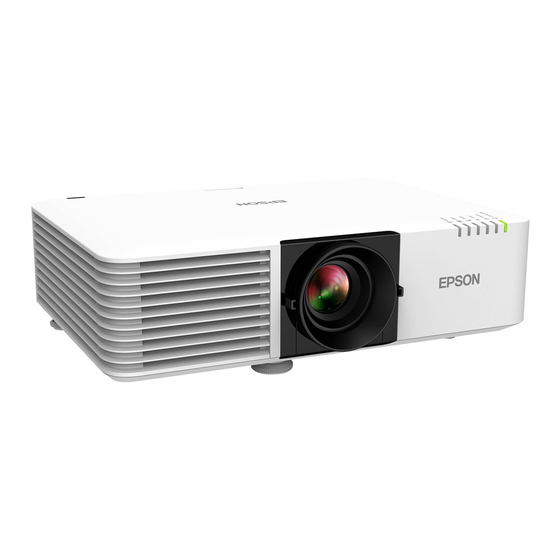 Epson PowerLite EB-L520U Manual Del Usuario