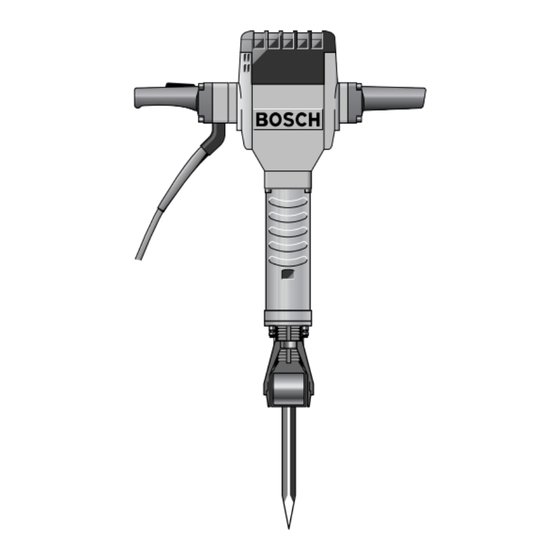 Bosch GSH 27 Instrucciones De Servicio