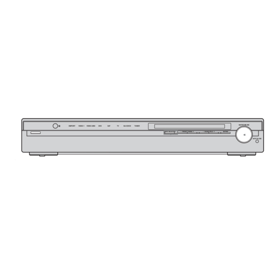 Sony HT-SF1100 Manual De Instrucciones