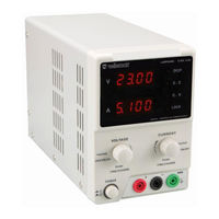 Velleman LABPS3005 Manual Del Usuario