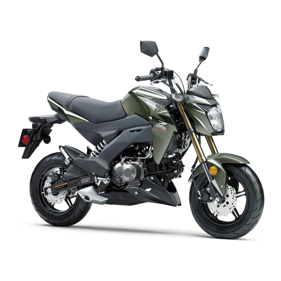 Kawasaki Z125 Manual Del Propietário