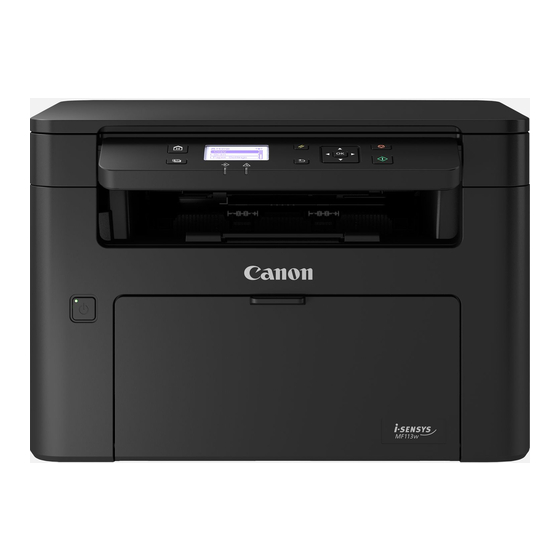 Canon imageCLASS MF113w Configuración Rápida