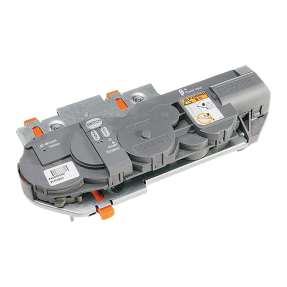 blum SERVO-DRIVE Instrucciones De Montaje