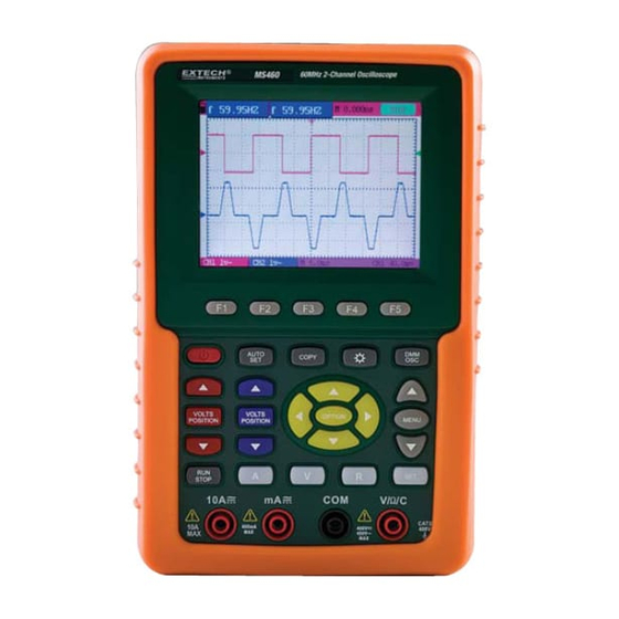 Extech Instruments MS460 60MHz Manuales