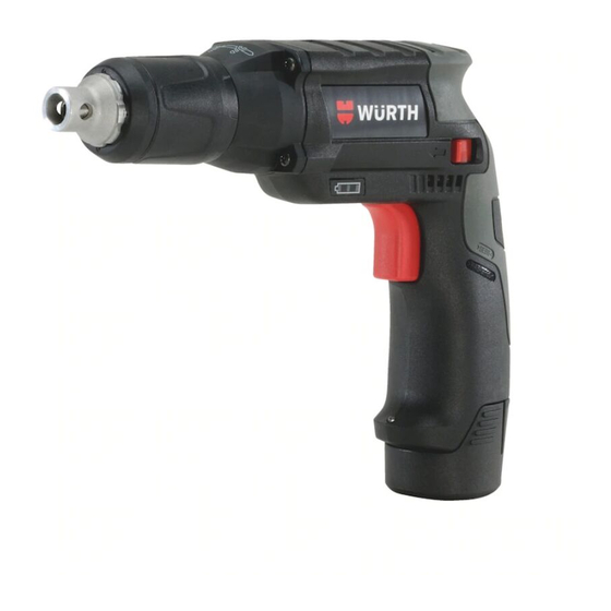 Würth TBS 12-A Manuales