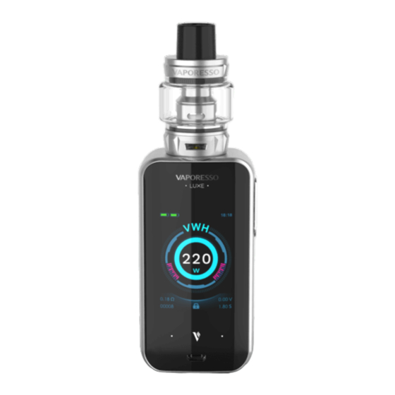 Vaporesso LUXE Manuales