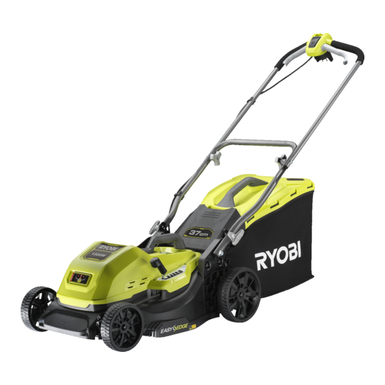 Ryobi RLM3715A Manual Del Usuario