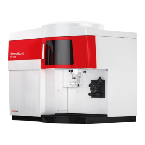 Analytik Jena PlasmaQuant PQ 9000 Manual De Usuario