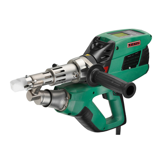 Leister WELDPLAST S1 Manual Del Usaurio