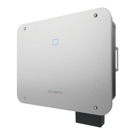 Sungrow SG25CX-P2 Manual Del Usuario