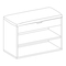 Muebles de Interior Songmics LHS20 Manual De Instrucciones