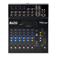 Alto Professional TMX80 DFX Manual De Inicio Rápido