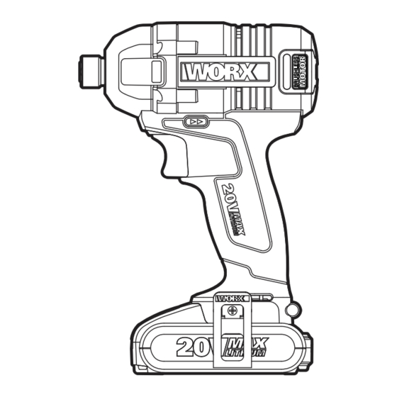 Worx WX292 Guia De Inicio Rapido