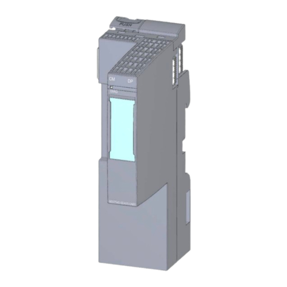 Siemens SIMATIC ET 200SP Manual De Producto