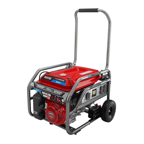 Black Max BM907500BT Guía De Referencia Rápida