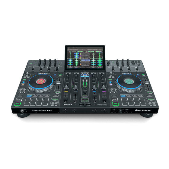 Denon DJ PRINE 4 Manuales