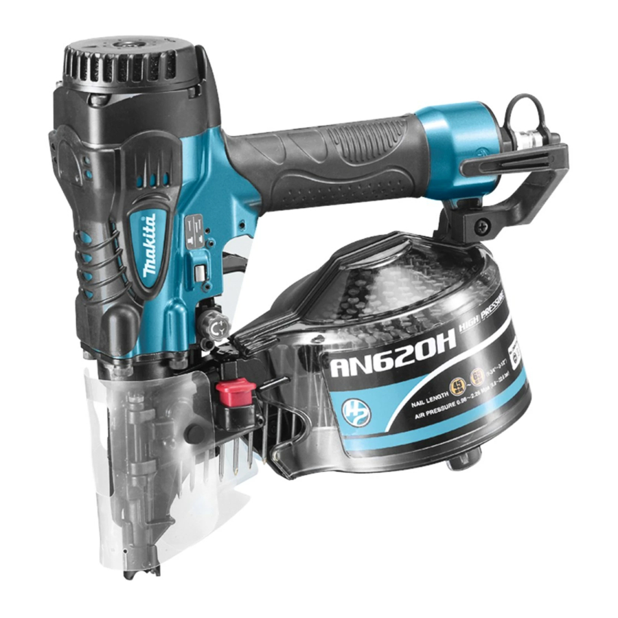 Makita AN620H - Manual del Clavador de Construcción