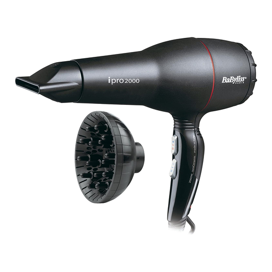 BaByliss PARIS 6640E Manuales