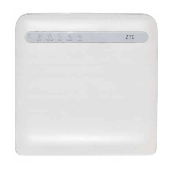 ZTE MF253V Manual Del Usuario