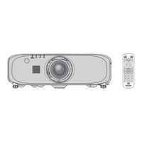 Panasonic PT-EW730Z Instrucciones De Operación