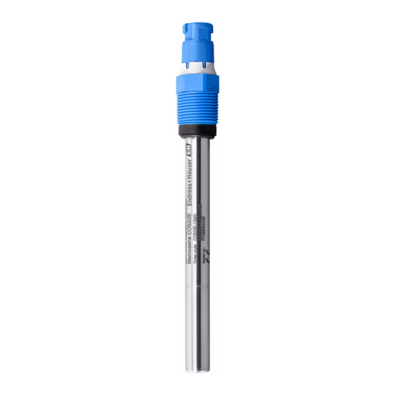 Endress+Hauser Memosens COS22E Manual De Instrucciones