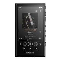 Sony Walkman NW-A306 Manual De Instrucciones