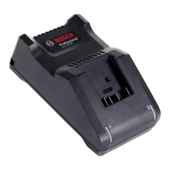 Bosch GAL 18V-40 Professional Manual Original
