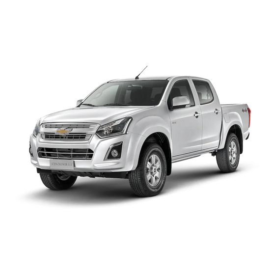 Chevrolet D-MAX 2019 Manuales