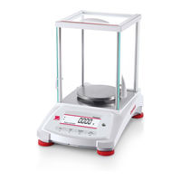 OHAUS Pioneer PX163/E Guia Del Usuario