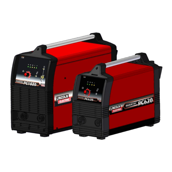 Lincoln Electric INVERTEC PC 620 Manual De Instrucciones