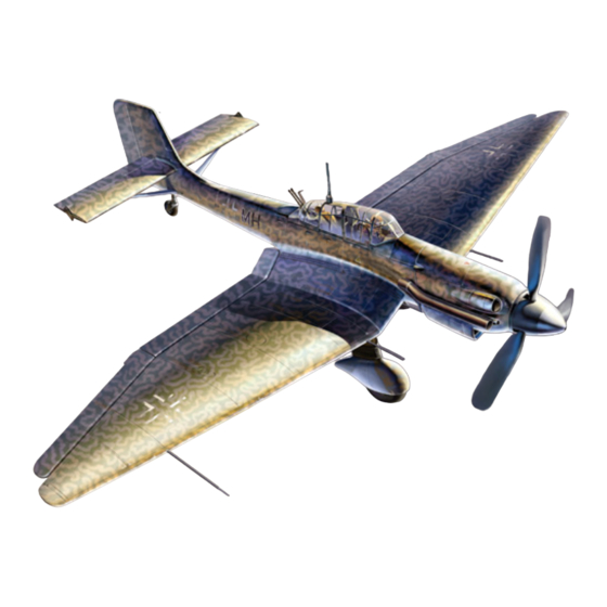 Italeri Ju 87 D-5 Stuka Manual Del Usuario