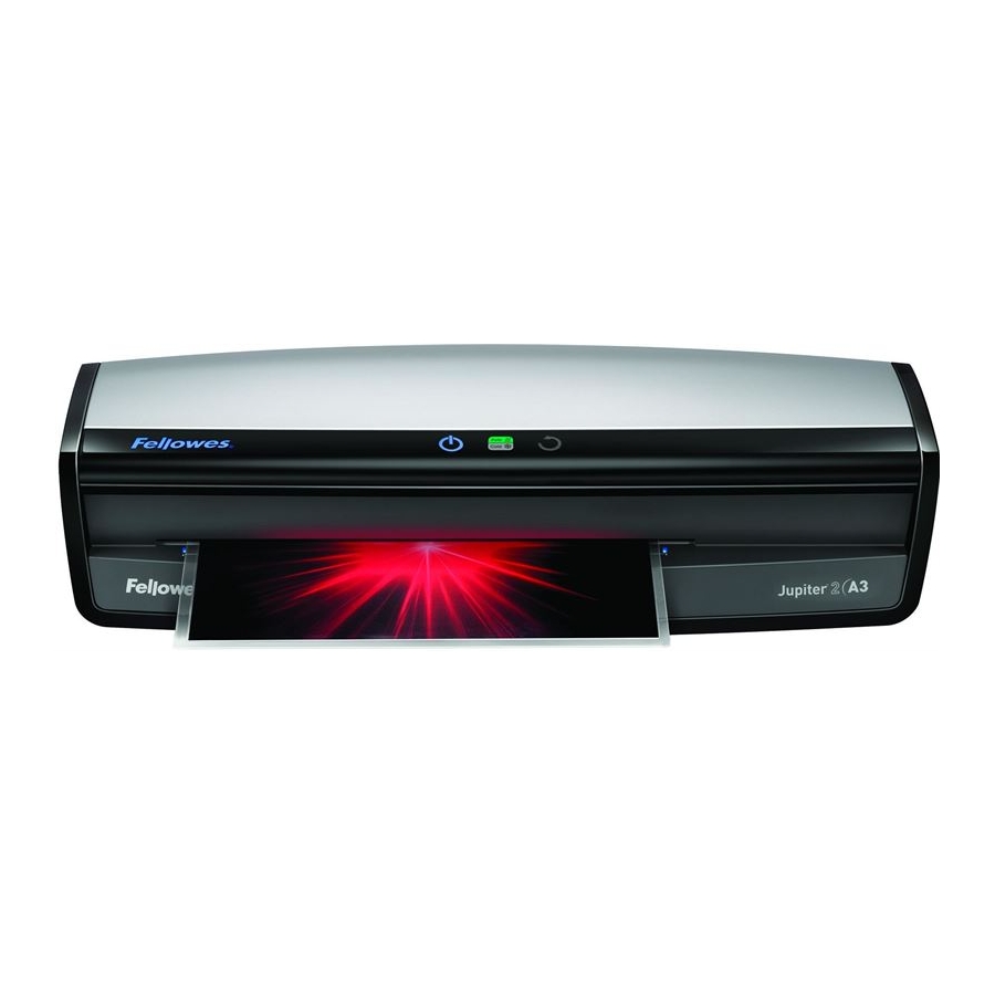 Fellowes Jupiter 2 A3 Manual Del Usuario