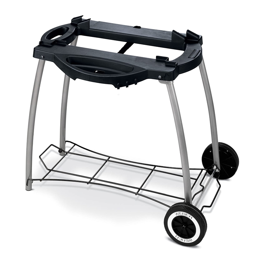Weber ROLLING CART Manual De Instrucciones