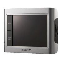 Sony NV-U44 Información Importante