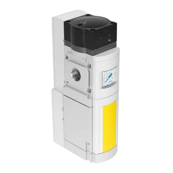 Festo MS6-SV E-10V24 Serie Instrucciones De Utilizacion