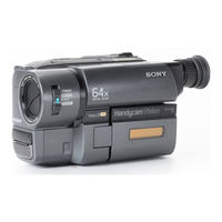 Sony Handycam Vision CCD-TRV95E Manual De Instrucciones