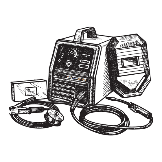Lincoln Electric WELD-PAK 100 Manual De Operación