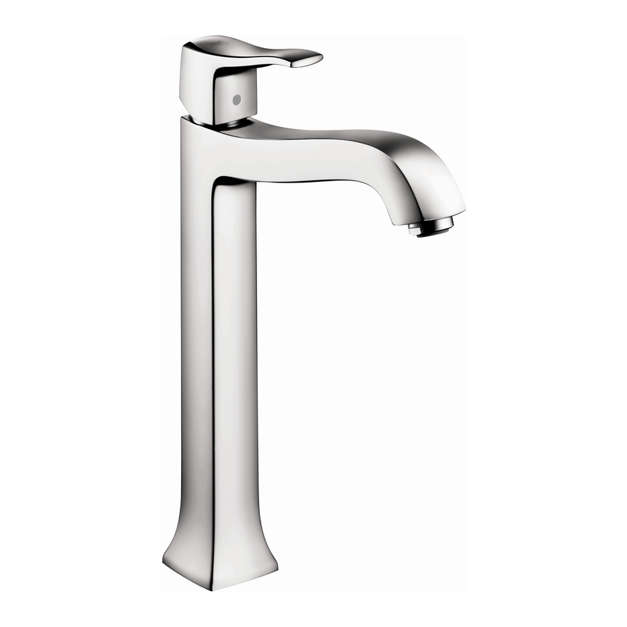 Hansgrohe Metris Classic 31078 Serie Instrucciones De Montaje