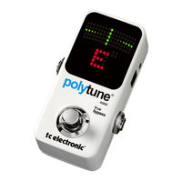 TC Electronic PolyTune Mini Manual De Instrucciones