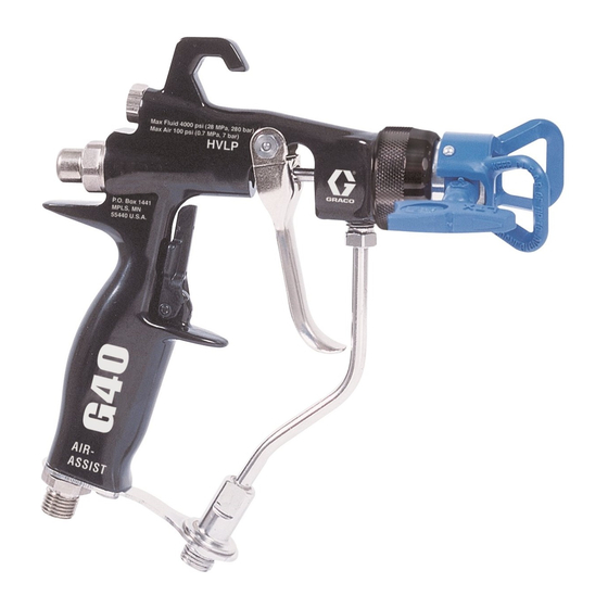 Graco G15 Instrucciones - Lista De Piezas