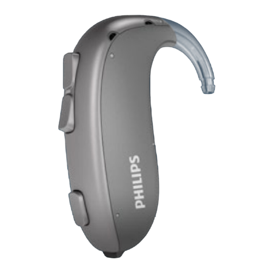 Philips HearLink BTE SP Guía Para El Usuario