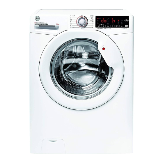 Hoover H3W4 37TXME/1-S Manual Del Usuario